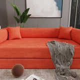 Double sofa, sofa bed, multifunctional compression sofa, wide body sofa, pure sponge sofa, fine W3064P245391