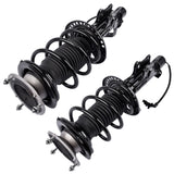 Pair Front Left & Right Shock Strut Coil Spring Assembly with Electric Fit for Cadillac ATS 51071283