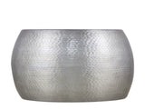 ET501 Modern Contemporary Aluminum material 21" Height End Table, Side Table with Glossy Hand B009P298419