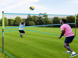 32'x3' Heavy-Duty Volleyball Net Set - 3-Level Adjustable Poles, Anti-Sag Winch, All-Inclusive 64459044
