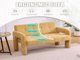 Nordic Modern Double Armchair Living Room & Bedroom Compact Upholstered Sofa Leisure Sofa 04717168