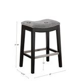 ZNTS Saddle Counter Stool B03548289