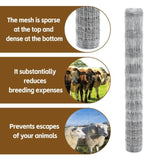 5x164 ft Advanced Weave Farm Enclosures Long-Lasting and Secure Galvanized Farm Fence W2505P298694