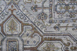 Eno Medora Blue, Ivory and Beige Viscose Area Rug B055P315655