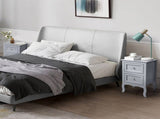 2pcs Country Style Two-Tier Night Tables Large Size Grace 82072518
