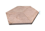Hexagon Gold Yellow Beige Marble,natural marble, for wall,FS textured finished, 3D fluted marble, W1696P262336