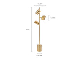 3-Light Metal Floor Lamp B035100336