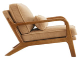 Low Arm Accent Chair - Khaki Corduroy Upholstered Indoor Lounge Chair, Compact Single Seater with 77115487