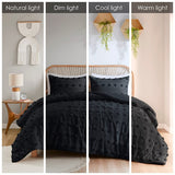 King/Cal King Clip Jacquard Comforter Set B035P203263