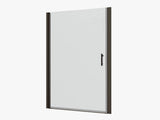 1 3/8" adjustment,universal pivot shower door, open outside, with 1/4" tempered glass finish 3272 W2122131049