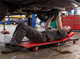 4 Level Adjustable Backrest Mechanic Rolling Creeper, Heavy Duty 6 Swivel Casters Garage Repair Cart 97371296