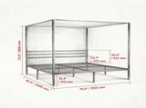 Canopy Bed Frame 22000698