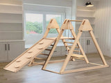 4-in-1 Juniper Indoor Play Gym - Jungle Gym Playset with Baby Swing, Slide, Ladder, and Climbing W2644P233324