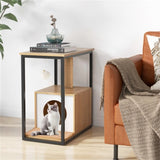 26"H cat coffee table cat furniture tail table cat house with scratching post 96229714