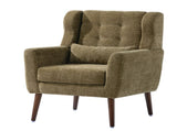 Modern Accent Chair,Chenille Arm Chairs for Living Room,Upholstered Mordern Armchair,Comfy Soft W1028102389
