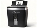 60 Paper Shredder, 60-Sheets Auto Feed Micro-Cut Paper Shredder, 6-Sheet Home Office Heavy Duty 12877263