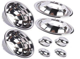17 Inch Dually Wheel Simulators Rim Cover Replacement for Dodge Replacement for Ram 3500 2003-2018 60261721