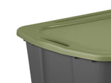 (2 pack) EZ Carry 30 Gallon Extra-Large Storage Bin, Plastic Storage Container with Full-Grip 34983656