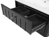 30" Modern Floating Bathroom Vanity with Oval Knobs & Round Edge, Soft-Close Drawer Slides, Bathroom 20155668