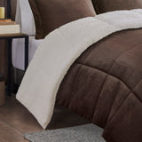 King Plush to Sherpa Down Alternative Comforter Set B035100493