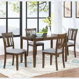 Wooden Dining Rectangular Table, Kitchen Table for Small Space, 4 Person Dining Table, Walnut
ONLY W1998126364
