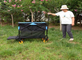 Big large capacity Folding cart Extra Long Extender Wagon Folding Wagon Garden Shopping Beach 74132337