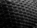 Ottoman Flannelette Fabric-Black W714P377099
