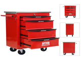 4 Drawers Multifunctional Tool Cart with Wheels,Metal Rolling Tool Cart Storage for Garage Workshop 52077062