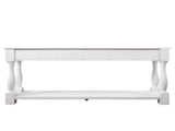 63inch Long Wood Console Table with 3 Drawers and 1 Bottom Shelf for Entryway Hallway Easy Assembly 78250230