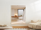 70" x 31" Full Length mirror white Aluminum Alloy Frame, leaning or Wall Mounted, High Definition, W2071P248359