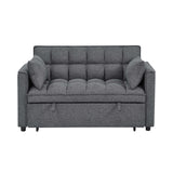 Sienna Tufted Convertible Sleeper Sofa with Chaise B343P356872