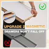 2000 Piece Rotating Wooden Jigsaw Board - 41x29 Inch, Rotating Table With Cover,Portable 28205136