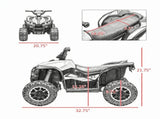 12V Electric Ride-on ATV for Kids Ages 3, Four Wheeler with Forward/Backward, Wear-Resistant Wheels 46773613