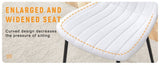 Luxury Minimalist Chairs - A set of 4 high quality dining chairs with black legs. The integral W1151P262794