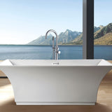 ZNTS Freestanding Bathtub Faucet with Hand Shower W1533125161