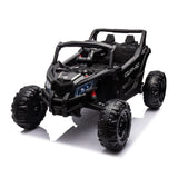 ZNTS 12V Ride On Car with Remote Control,UTV ride on for kid,3-Point Safety Harness, Music Player 28952224