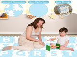 26PCS ABC Alphabet EVA Foam Play Mat, 31.7531.751.02cm BPA-Free Non-Slip Floor Tiles for 10 81095259