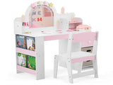 White pink star castle elements MDF particleboard spray paint, silkscreen printing, 62493153