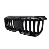 For BMW X1 U11 U12 2023-24 Glossy Black Front Bumper Kidney Grille Engine Grill W1155P339602