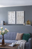 S/2 Shadow Box Wall Dcor, 19.5x1x31.5" W2078P205313