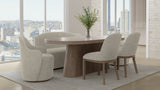 Cocoa and Ivory Shelter Upholstered Chair Set of 2 B2699P298395