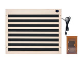 Low-EMF 330W/110V Infrared Sauna Panels with Plug for Home Sauna W6308P541996