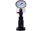 400Bar 6000PSI Fuel Injector Nozzle Tester Professional Auto Repair Tool with Dual Scale Gauge for W465P187128