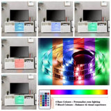 TV Stand for 32-60 inch TV, Modern Television Table Center Media Console with Drawer and Led Lights, W2301P143103