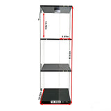 Rotatable three-layerr cabinet style display cabinet, wine cabinet, storage cabinet, with Remote W3155P466753