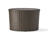 KINGSTOWN RD BARREL SIDE TABLE 52644.00GEY