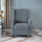 Redde Boo New Design Classic Dark Gray Waterproof Fabric Living Room Pull Button Sofa, High Back W118348061