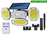 Upgraded Solar Motion Sensor Light Security Lamp Garden Outdoor Waterproof 02147218