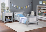 Connelly Reversible Panel Toddler Bed Gray/Rockport Gray B02257226