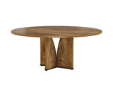 39 Inch Round Conference Table for 4 People, Multi-Purpose Office Table for Meetings 07845332